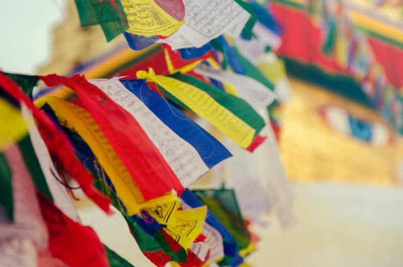 Nepal prayer flags best time to go travel