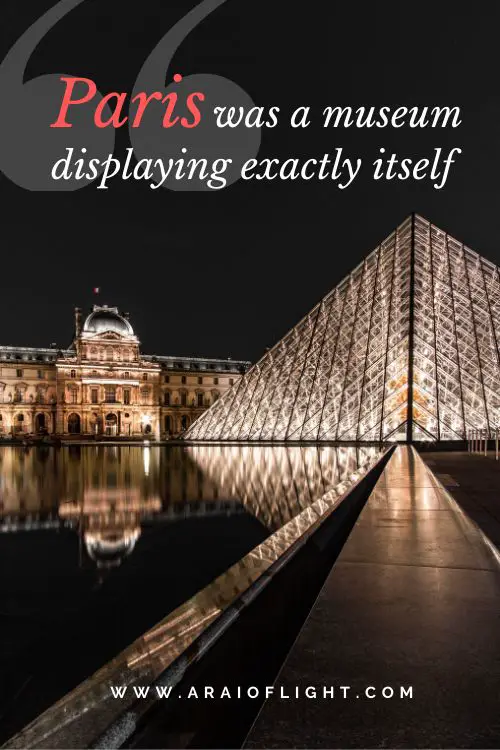 Paris Quotes about Louvre museum Paris