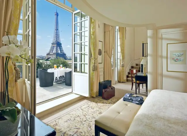 The  BEST  Paris Hotels with Eiffel Tower views photos   2021