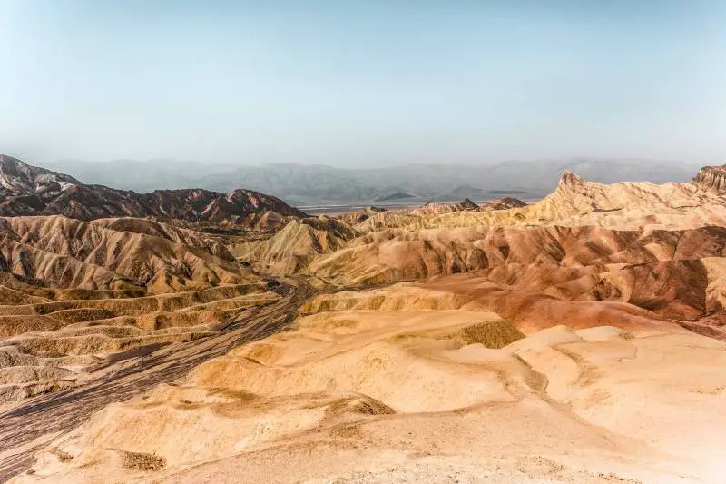Unusual Landscapes of Death Valley National Park places to visit in United States bucket list 