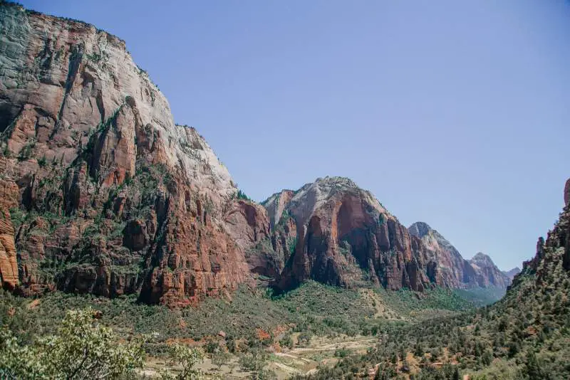 Zion National Park best place to travel America bucket list adventure