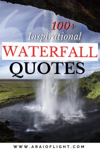 inspirational waterfall quotes
