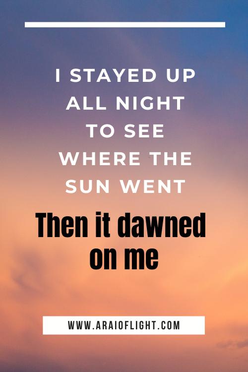 SUNRISE CAPTIONS ️ 100+ Short, Positive, Cute Captions About Sunrise To ...