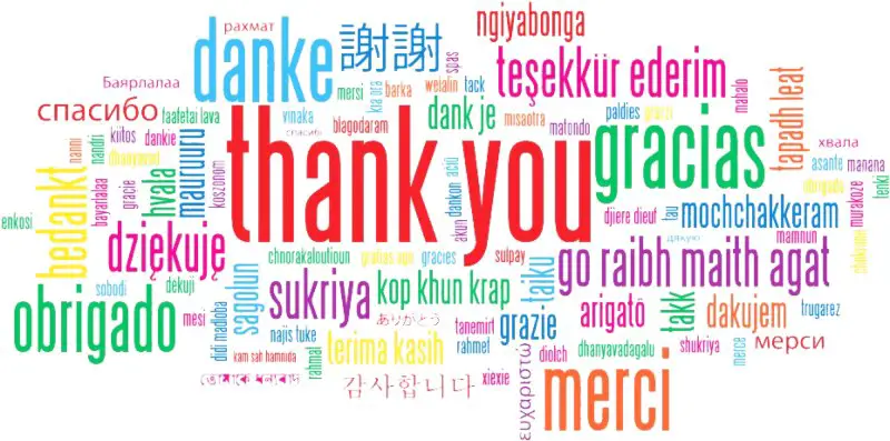 150 Ways To Say THANK YOU In Different Languages w Pronunciation 