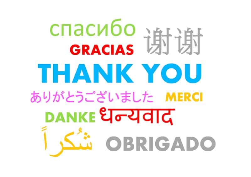 150 Ways To Say THANK YOU In Different Languages w Pronunciation 