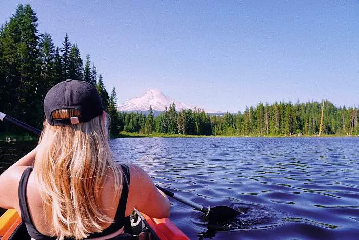 Mount Hood Trillium Lake road trip portland to san francisco